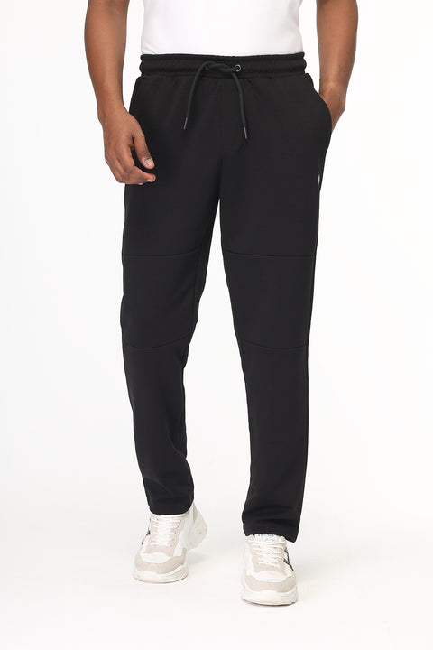 Regular Fit Sweat Pants Black