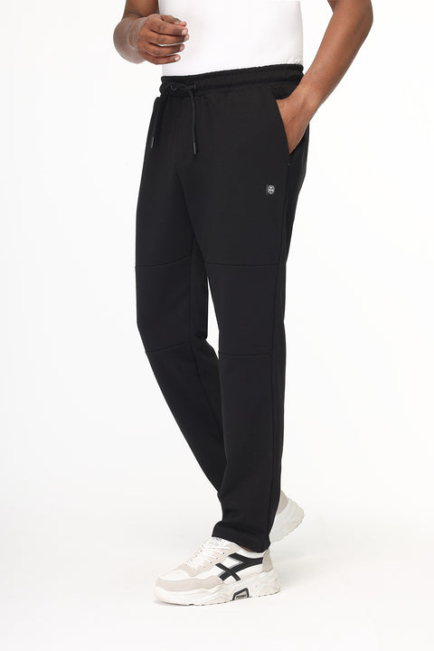 Regular Fit Sweat Pants Black