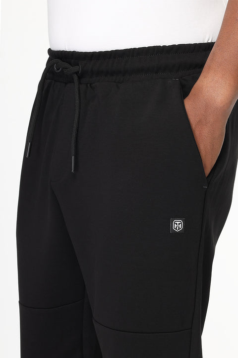 Regular Fit Sweat Pants Black