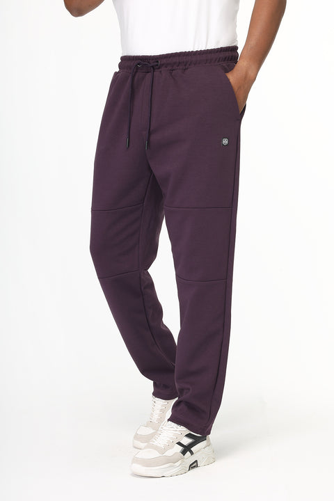 Regular Fit Sweat Pants Purple