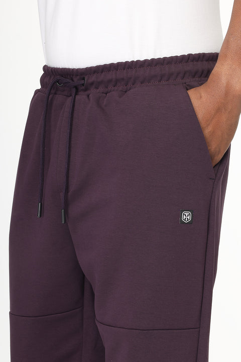 Regular Fit Sweat Pants Purple