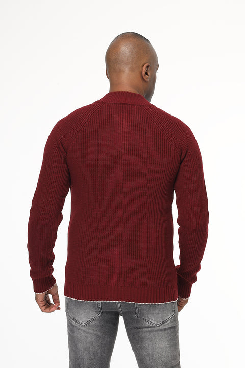 Regular Fit Pullover Maroon