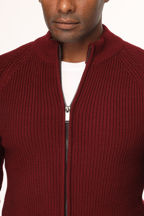 Regular Fit Pullover Maroon