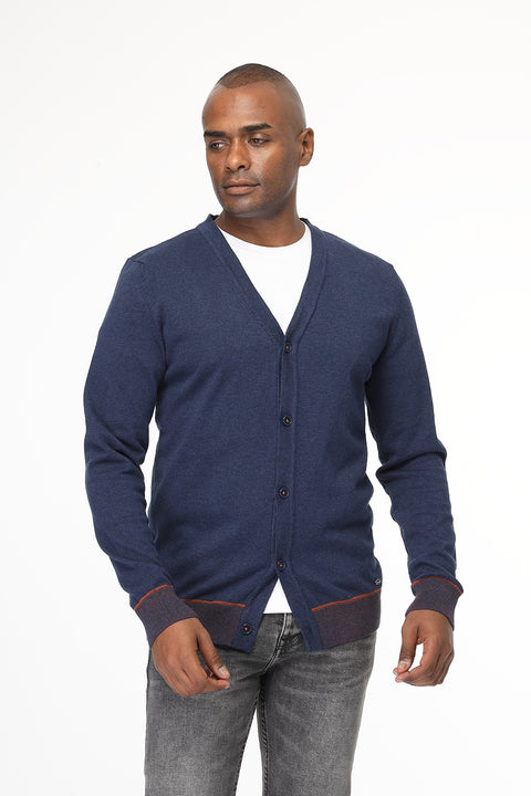 Regular Fit Pullover Dark Blue