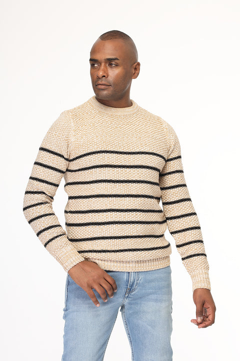 Regular Fit Pullover Beige