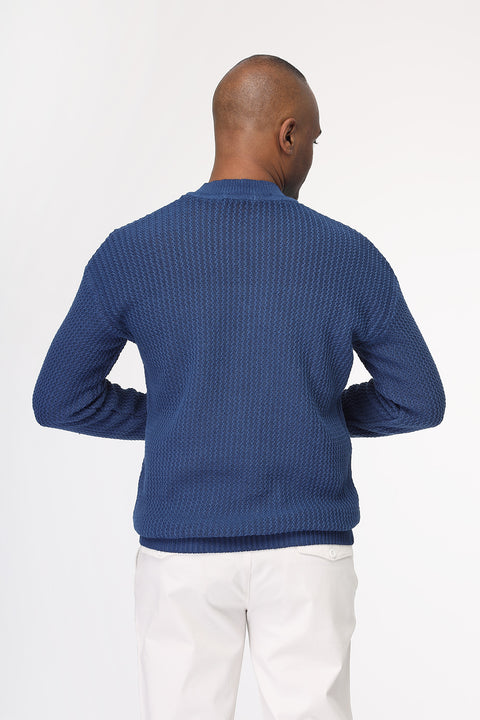Regular Fit Pullover Dark Blue