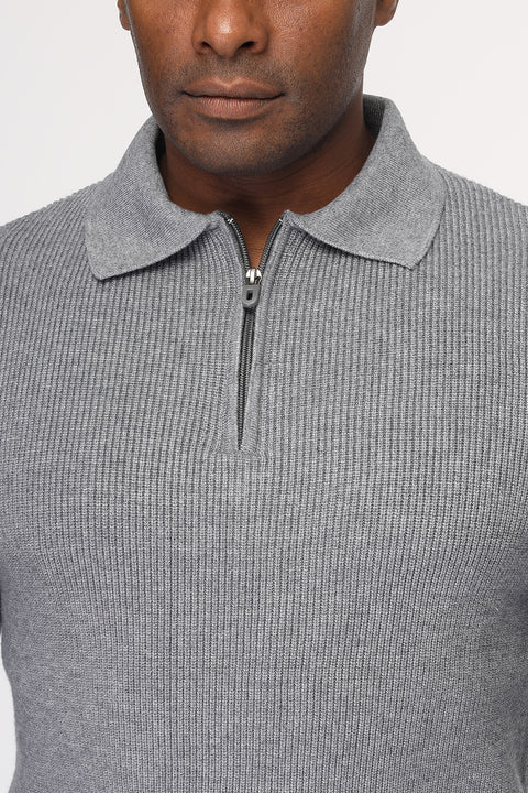 Regular Fit Pullover Gray
