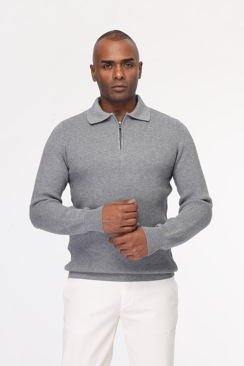 Regular Fit Pullover Gray