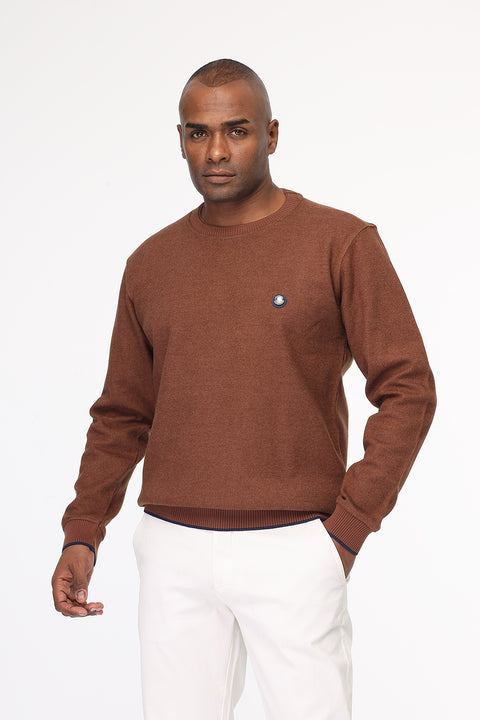 Regular Fit Sweat Shirt Orange