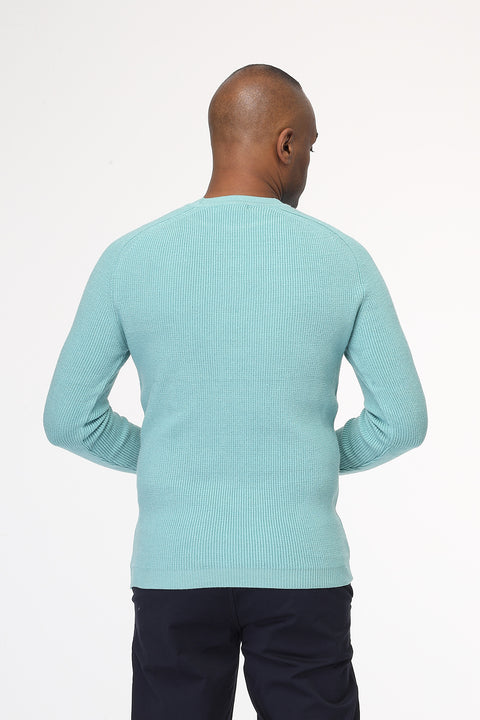 Regular Fit Pullover Turquoise