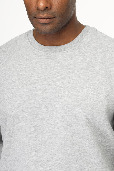 Regular Fit Sweat Shirt Gray