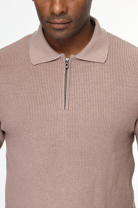 Regular Fit Pullover Beige