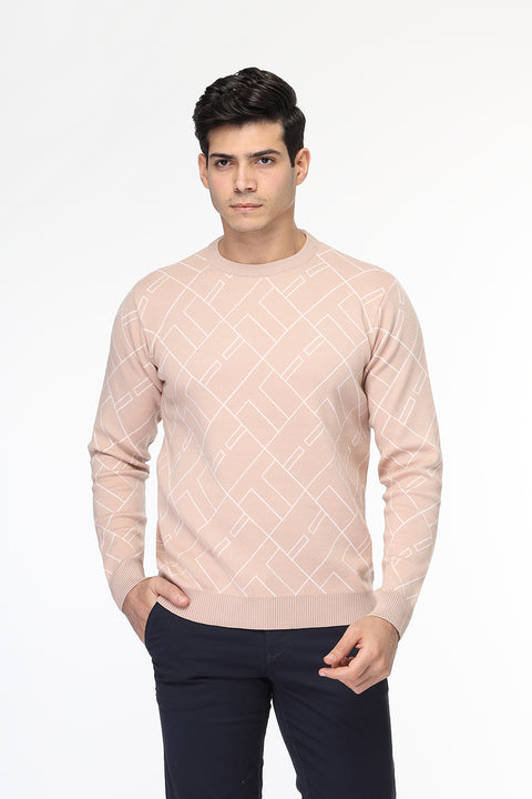 Regular Fit Pullover Beige