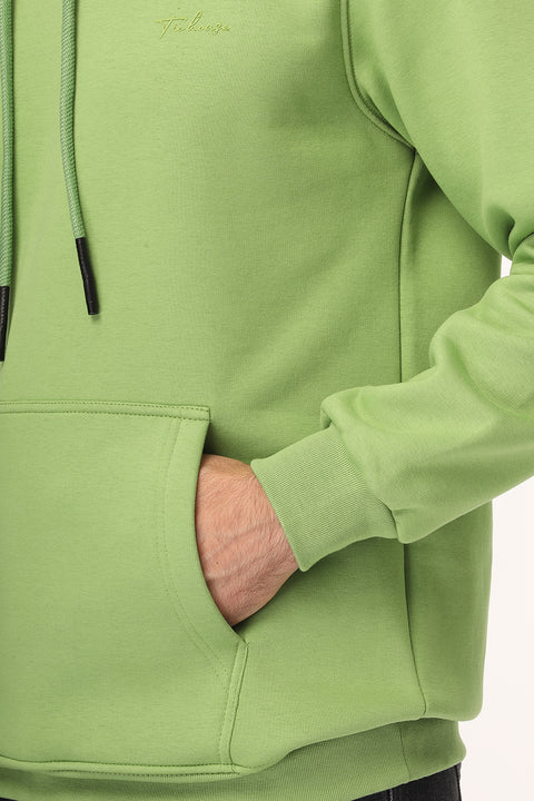 Regular Fit Sweat Shirt Green
