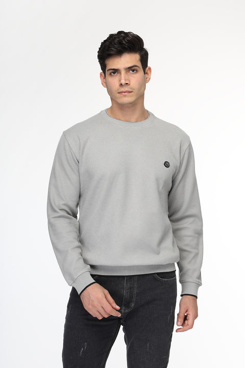 Regular Fit Sweat Shirt Gray