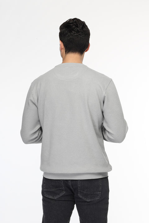 Regular Fit Sweat Shirt Gray