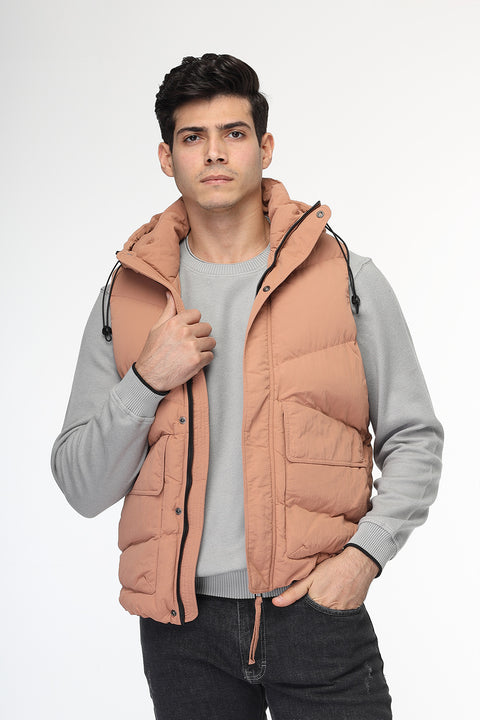 Slim Fit Vest Orange