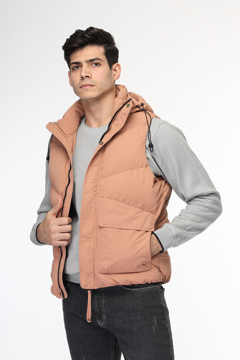 Slim Fit Vest Orange