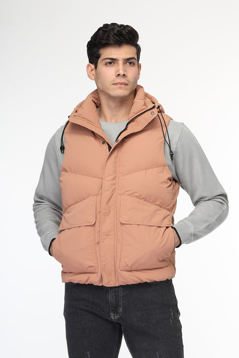 Slim Fit Vest Orange