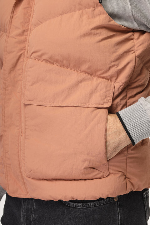 Slim Fit Vest Orange