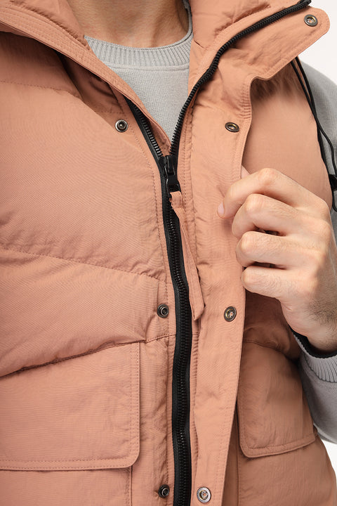 Slim Fit Vest Orange