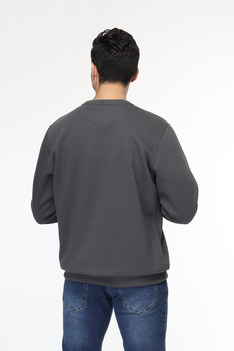 Regular Fit Sweat Shirt Gray