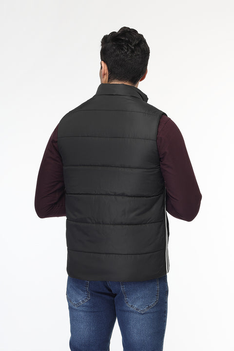 Regular Fit Vest Black