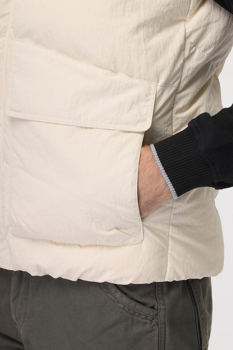 Slim Fit Vest Beige