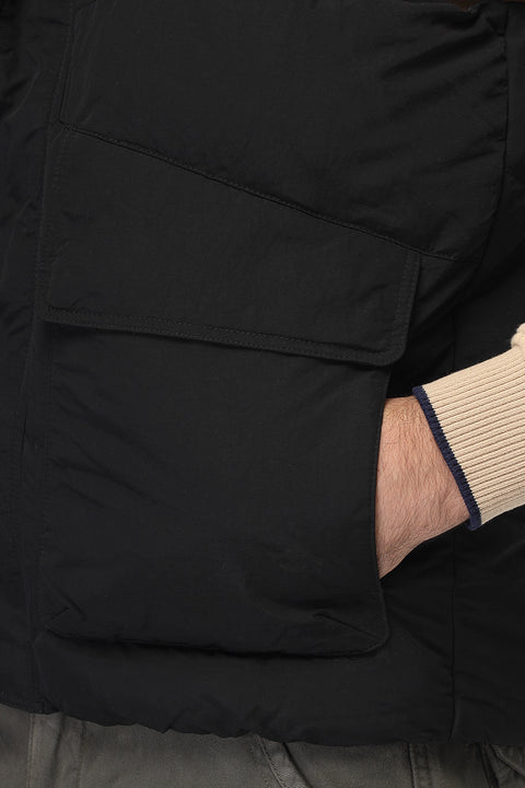 Slim Fit Vest Black