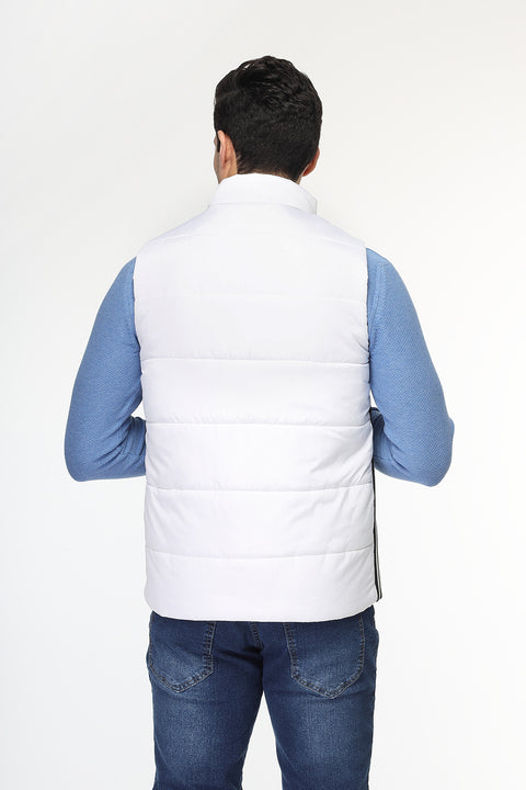 Regular Fit Vest White