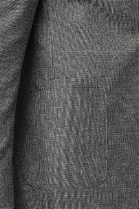 Slim Fit Suit Gray