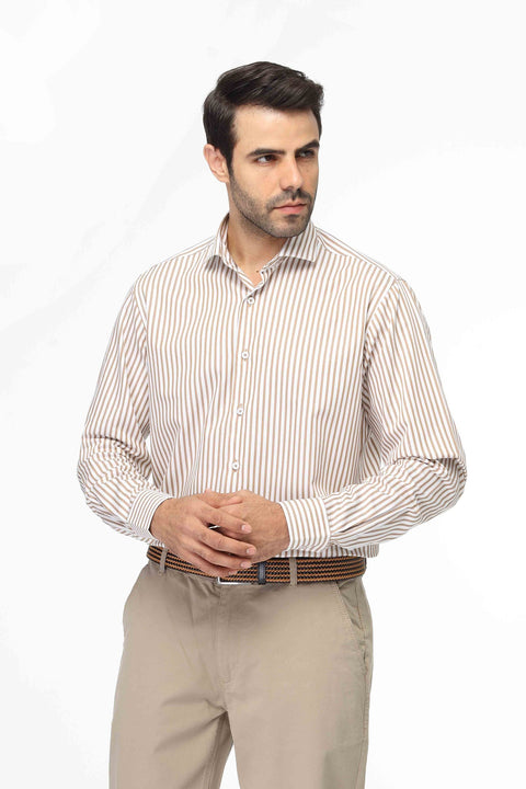 Semi Classic Shirt New fit Beige