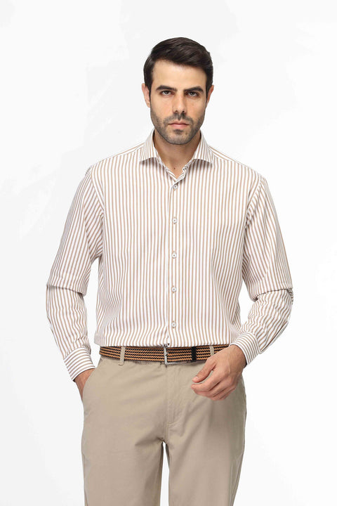 Semi Classic Shirt New fit Beige