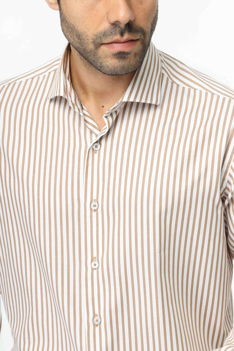 Semi Classic Shirt New fit Beige
