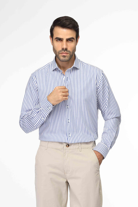Semi Classic Shirt New fit Blue