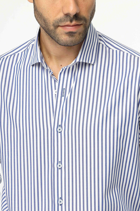 Semi Classic Shirt New fit Blue