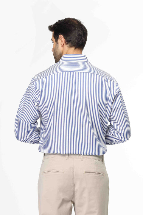 Semi Classic Shirt New fit Blue
