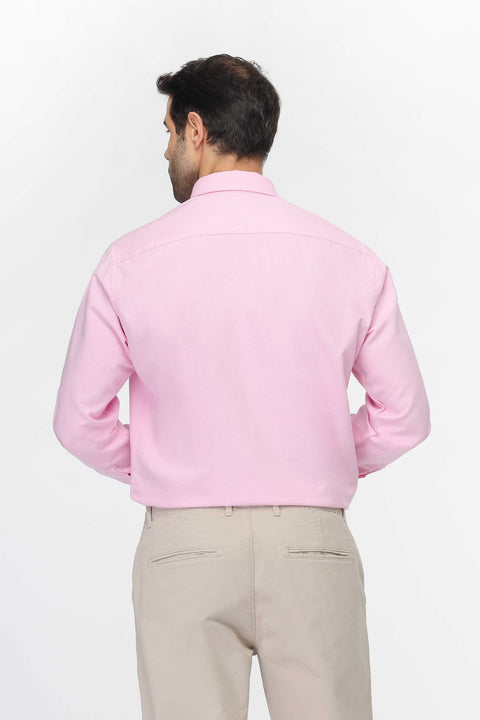 Slim Fit Shirt Oxford Rose 100% Cotton