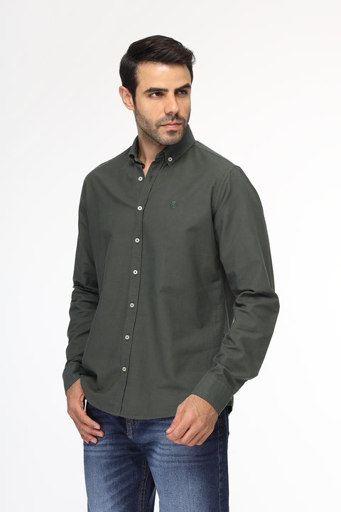 Slim Fit Shirt Green