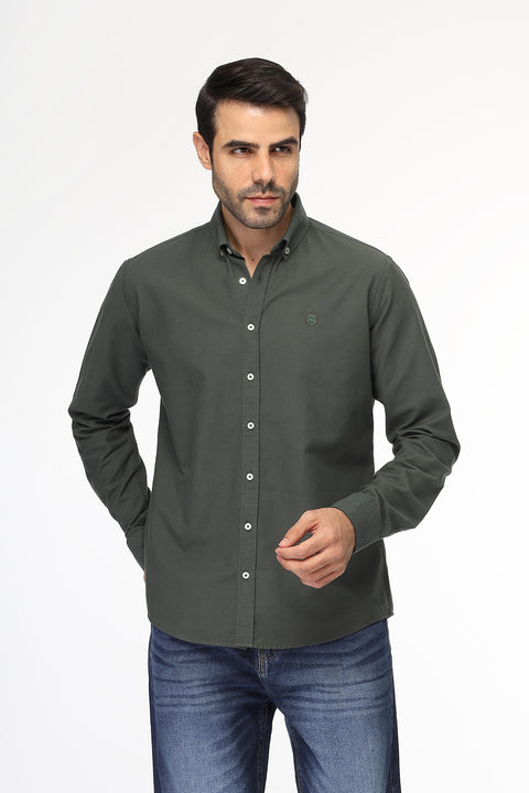 Slim Fit Shirt Green
