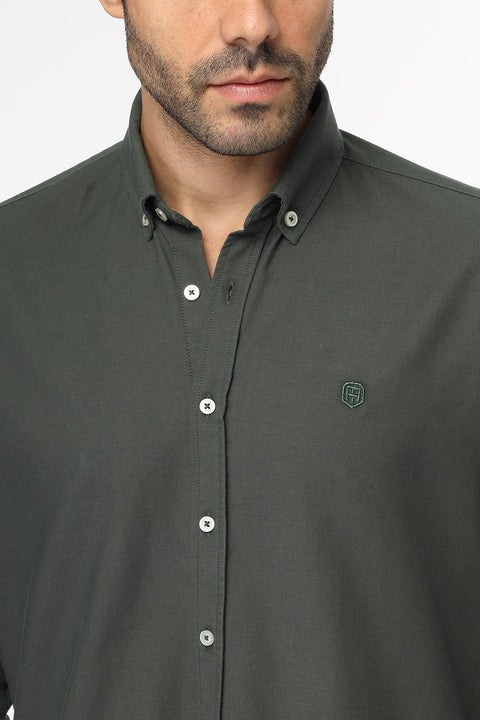 Slim Fit Shirt Green