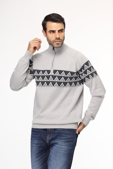 Regular Fit Pullover Gray
