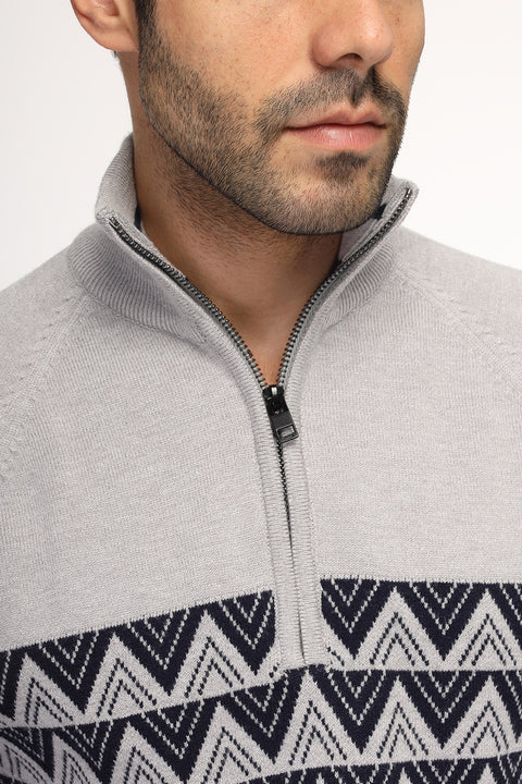 Regular Fit Pullover Gray