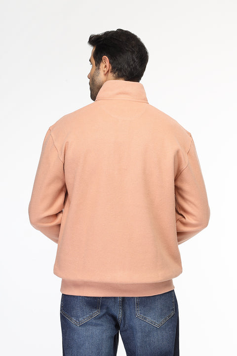 Regular Fit Sweat Shirt Orange