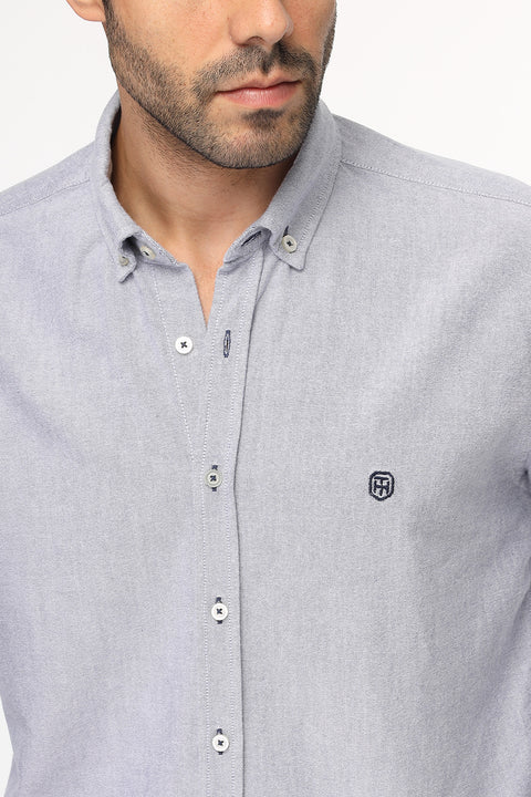 Slim Fit Shirt Blue