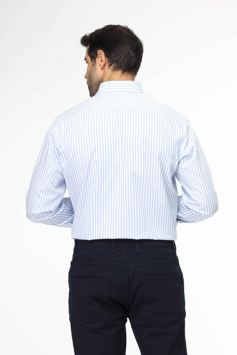 Semi Classic Shirt New fit Light Blue