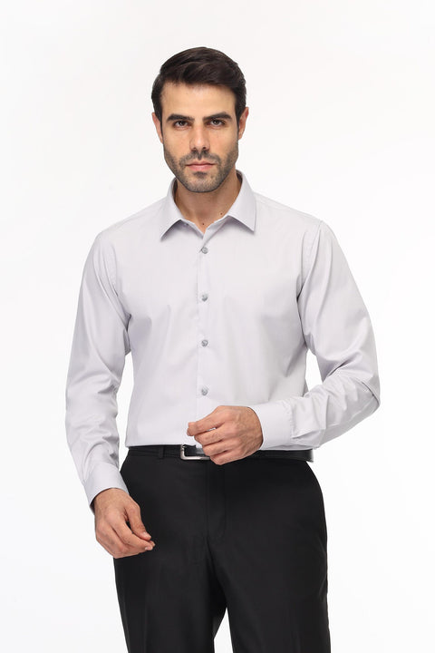 Classic Shirt Slim fit Light Gray