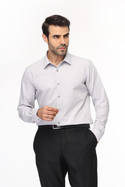 Classic Shirt Slim fit Light Gray