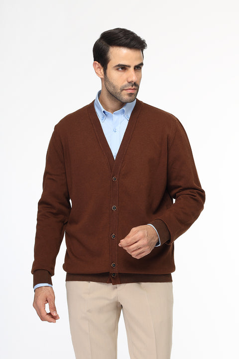 Regular Fit Pullover Brown