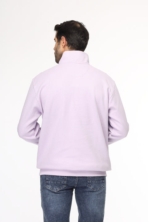 Regular Fit Sweat Shirt Light Purple